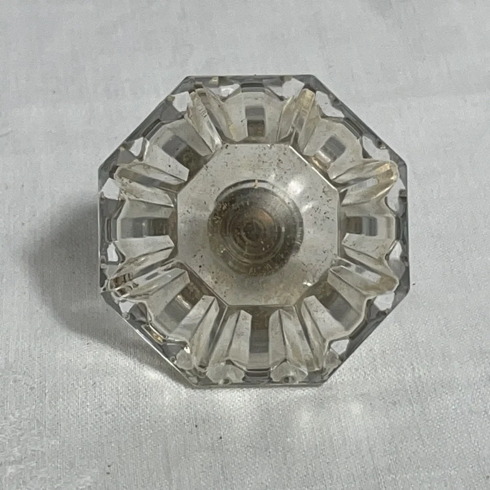 Vintage Glass Single Salt/Pepper Shaker